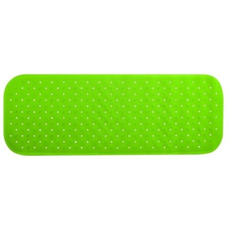 Alfombra de bañera antideslizante caucho reciclable CLASS 36x97cm Pistacho MSV