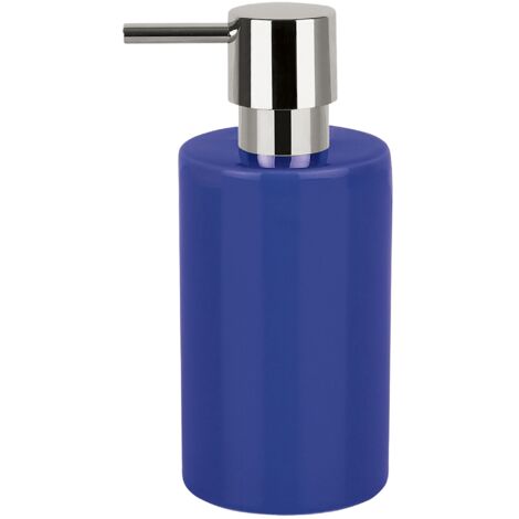 Ceralmique TUBE Dispensador de jabón azul marino Spirella (1/4)