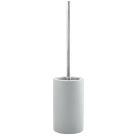 Escobillero con soporte cerámico TUBE-matT Gris claro Spirella