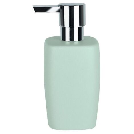 Dispensador de jabón Cerámica RETRO Verde pastel Spirella (1/2)