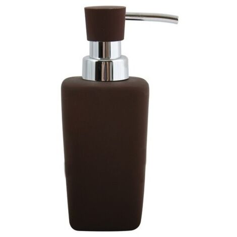 Dispensador de jabón cerámico Chocolate HAITI MSV