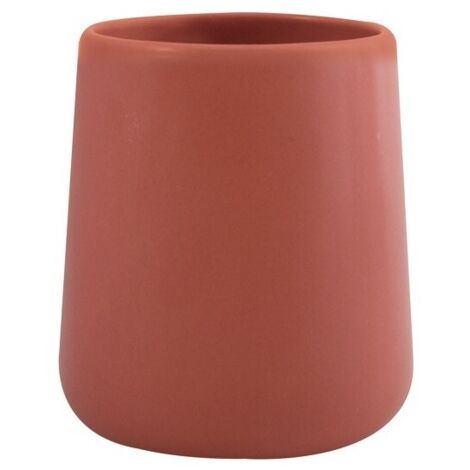 MSV Portascopino per WC Maonie in ceramica Blu scuro