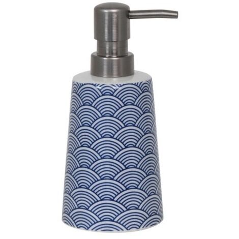 Dispensador de jabón Cerámica BENTO Azul MSV