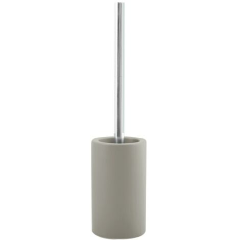 Escobillero con soporte cerámico TUBE-matT Topo mate Spirella