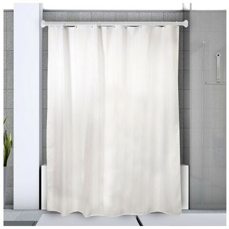 barra cortina ducha curva esquina Extensible Barra de cortina de
