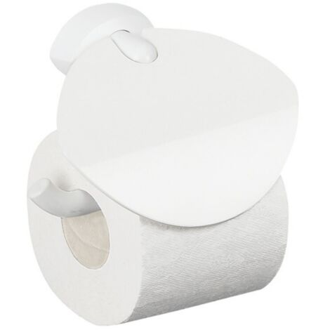 Portarrollos Pared ABS y Polipropileno Blanco Spirella