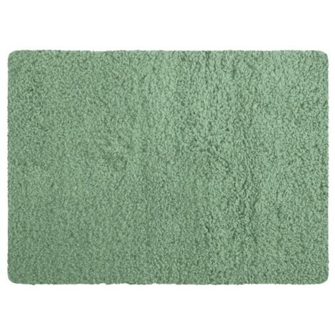 Alfombra de baño de microfibra 50x70cm Verde Albahaca MSV