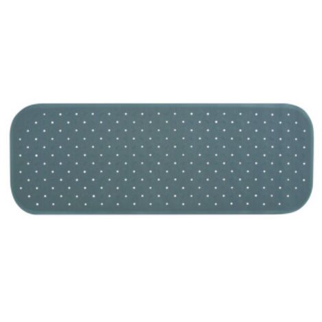 Alfombra Base de bañera antideslizante caucho reciclable CLASS 36x97cm Gris MSV