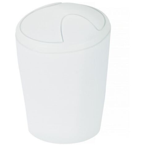 Cubo de basura Spirella colección Move color blanco (5L) (1/2)