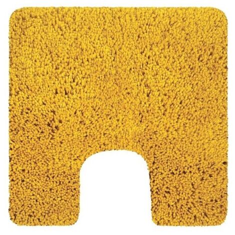 Alfombra de baño de microfibra HIGHLAND 55x55cm Azafrán Spirella