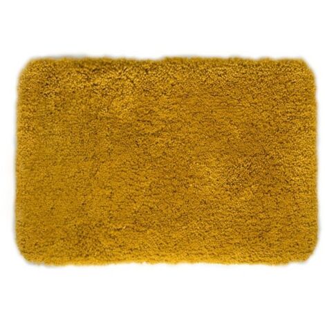 HIGHLAND Alfombra de baño de microfibra 70x120cm Azafrán Spirella