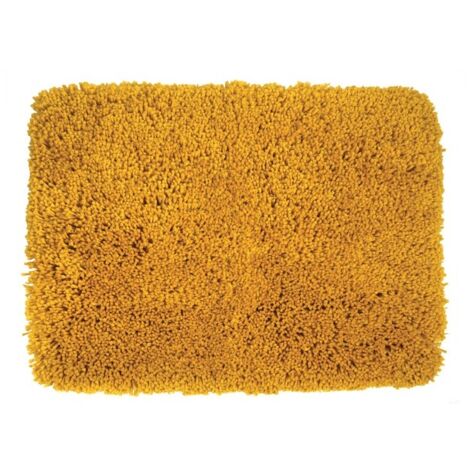 Alfombra de baño de microfibra HIGHLAND 60x90cm Azafrán Spirella