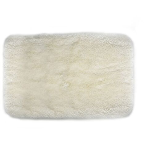 Alfombra de baño de microfibra FINO 70x120 cm blanco Spirella (1/5)