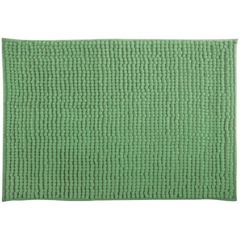 Alfombra de baño de microfibra CHENILLE 40x60 cm Verde albahaca MSV
