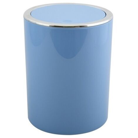 Papelera basculante KAMAKA 6L Azul Pastel MSV