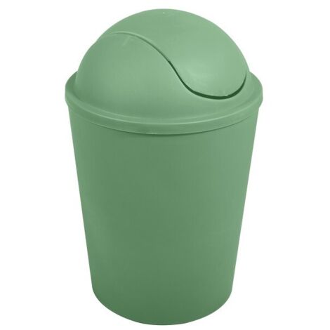 Papelera basculante 5,5L AKO Verde Albahaca MSV