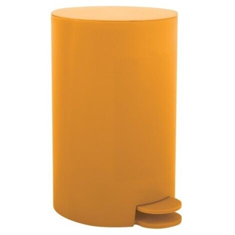 Papelera con pedal PP OSAKI 3L Azafrán mate MSV