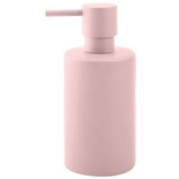 DISPENSADOR DE JABON COLOR ROSA MATETUBE MAT