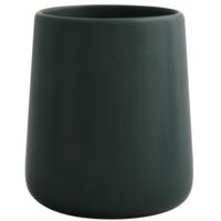 Vaso de cerámica MAONIE verde oscuro mate MSV