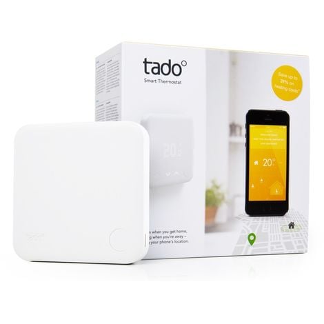 tado° Kit Base – Termostato Intelligente Cablato V3+ – Termostato digitale  per caldaia – Cronotermostato – Termostato intelligente, compatibile con