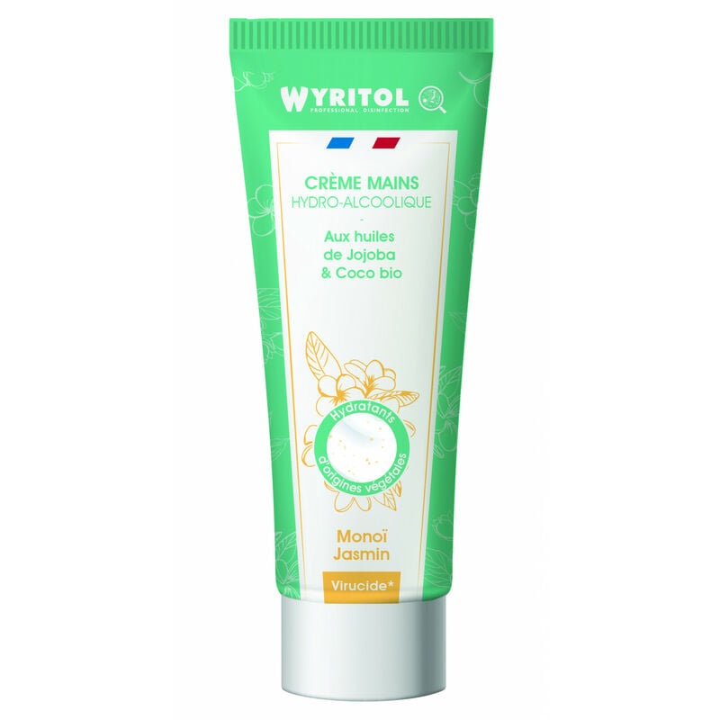 WYRITHOL CREME HYDROALCOOLIQUE TUBE 75ML MONOI JASMIN