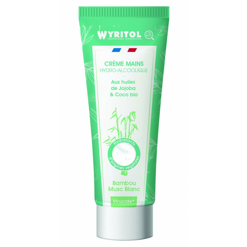 WYRITHOL CREME HYDROALCOOLIQUE TUBE 75ML BAMBOU MUSCS