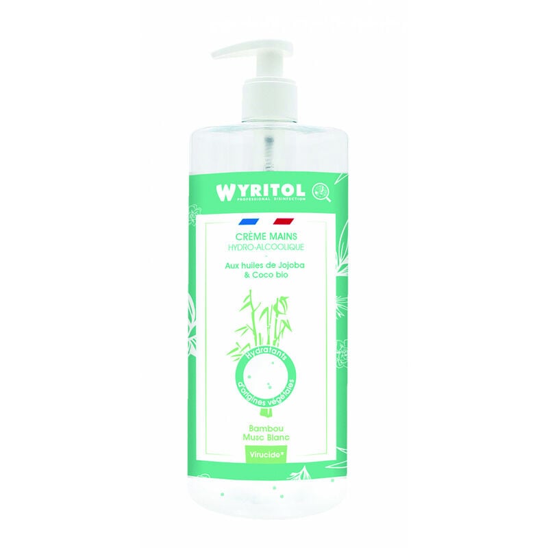 WYRITHOL CREME HYDROALCOOLIQUE FL 500ML BAMBOU MUSCS