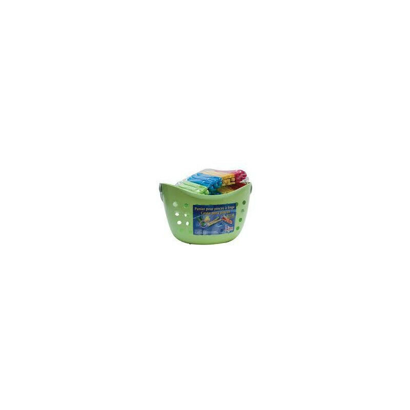 Panier Pour Pinces à Linge Hugger Gris - 5five, Rangement Pratique Et Compact