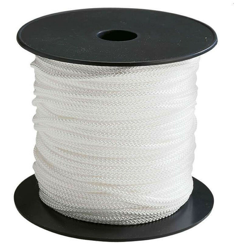 TRESSE POLYPRO 3MM BOB 100M BLANCHE