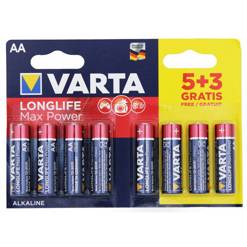 VARTA Lot de 6 Packs 1 Pile plate zinc-carbon Superlife 4,5V 3R12