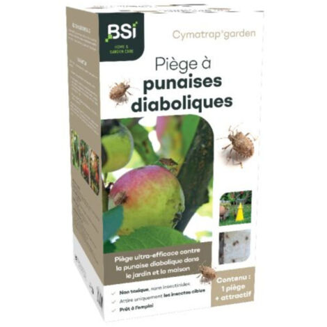 Piège punaise diabolique Cymatrap – Recharge 8 semaines – Répulsif efficace pour insectes – Utilisation en intérieur et extérieur – BSI (1/2)