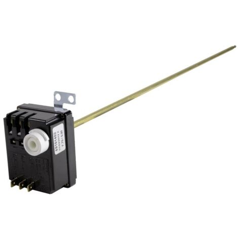 Thermostat à canne 450mm pour chauffe-eau – Monophasé 220/240V – Compatible avec Chaffoteaux et Ariston – Fixation équerre (1/5)