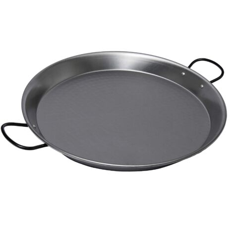 Plat à paella en acier poli 46cm pour 12 personnes - Vaello Campos - 0146