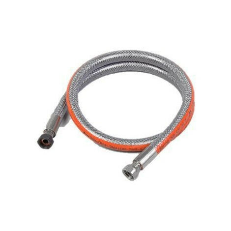 Sanitaire-Distribution – Flexible gaz inox Tubinox butane propane 1 m – Pression 37 mbar – Embouts mécaniques – Norme NF D 36-125 (1/5)