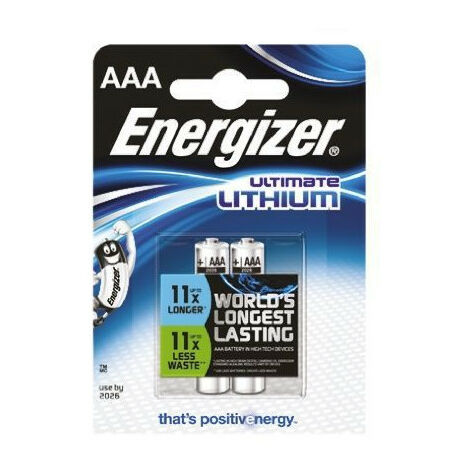 PILES L92 X2 AAA ULTIMATE LITHIUM ENERGIZER