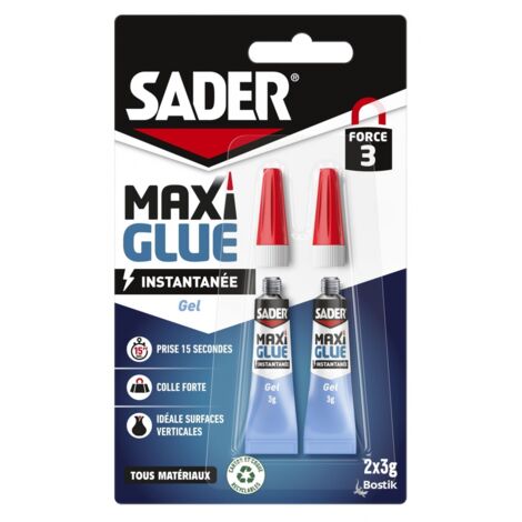 SADER MAXI GLUE GEL 2X3G (1/5)