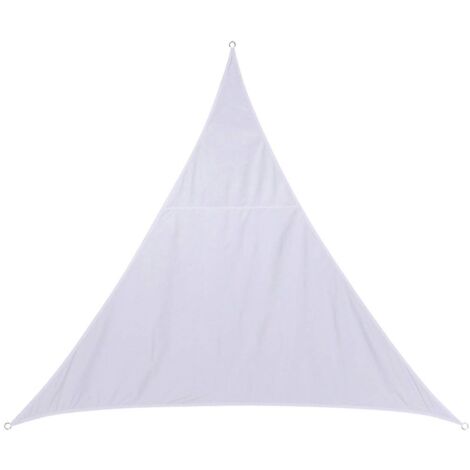 Toile solaire 4x4x4m Curacao blanc Hespéride (1/7)