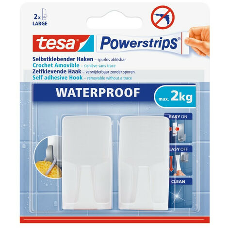 CROCHETS RECTANGULAIRES POWERSTRIP ETANCHES