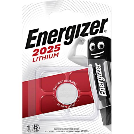 PILE CR2025 X1 LITHIUM ENERGIZER