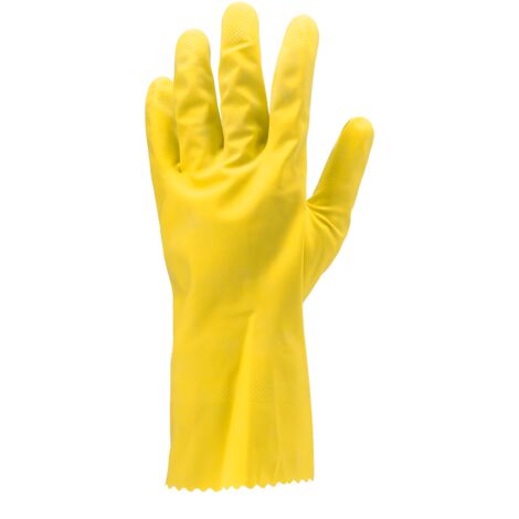 Lot de 100 paires de gants latex naturel jaune Super 5000 Taille 9 (1/3)
