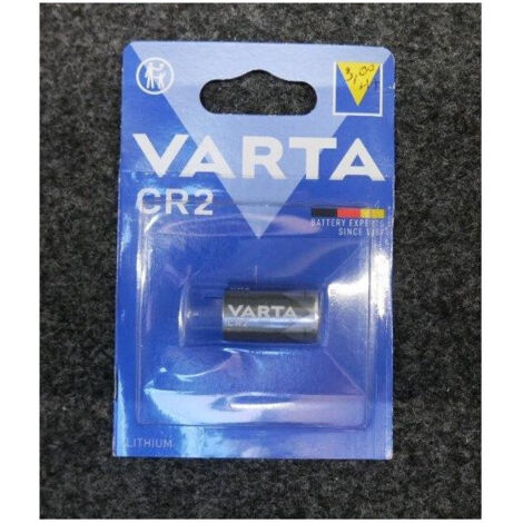 Varta – Pile photo CR2 lithium 920 mAh 3 V – Performance optimale pour appareils photo numériques et analogiques – Respectueuse de l'environnement