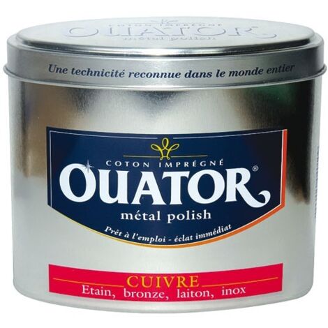 Nettoyant sol cuivre bronze étain laiton 75g – Pour surfaces métalliques – Élimine les taches tenaces – Brillance durable – Ouator (1/5)