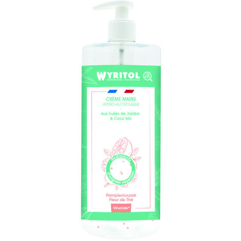 WYRITHOL CREME HYDROALCOOLIQUE FL 500ML PAMPLEMOUSSE