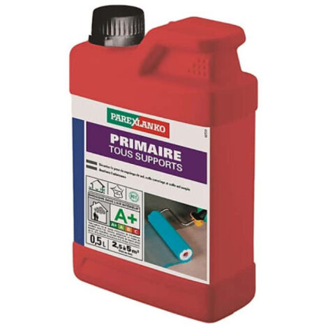 Parexlanko – Primaire pour murs 0.5L – Améliore l'adhérence – Sécurise la pose de ragréage et colle – SKU 2599