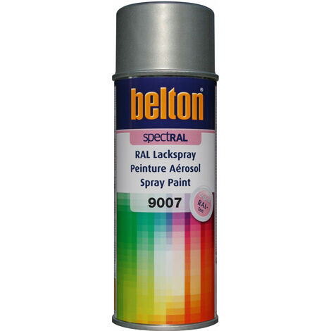 BOMBE BELTON RAL 9007 GRIS ALUMINIUM 400 ML