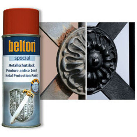 BOMBE ANTI CORROSION 2 EN 1 NOIR MAT 400ML (1/2)