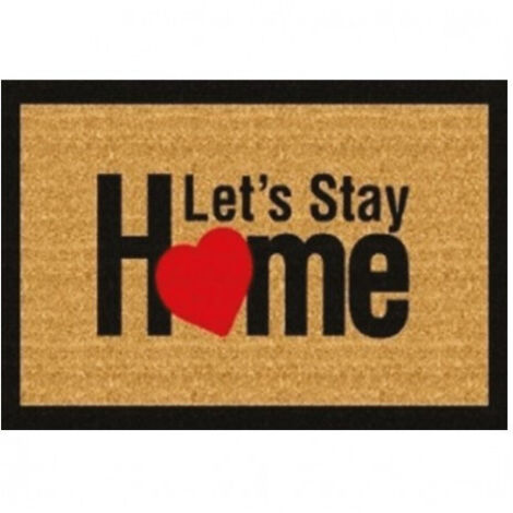 Tapis coco Home cœur 40x60 cm (1/2)