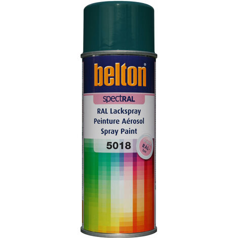 BOMBE RAL 5018 BLEU TURQUOISE 400 ML