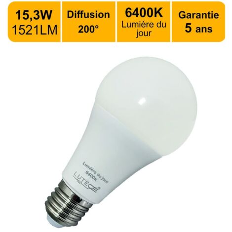 [JAMAIS UTILISÉ] Ampoule LED E27 15,3W 1521Lm 6400K - garantie 5 ans (1/4)