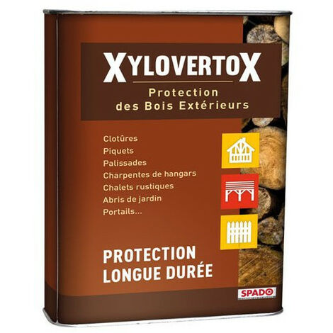 Traitement bois extérieur 2L – Huile incolore hydrofuge – Protection contre intempéries et gel – Compatible tous types de bois